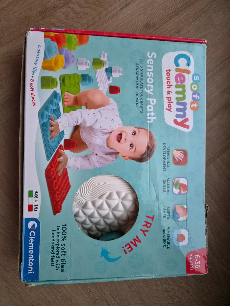 Clemmy touch & Play speelmatten en blokken, Kinderen en Baby's, Speelgoed | Babyspeelgoed, Ophalen, Zo goed als nieuw, Overige typen