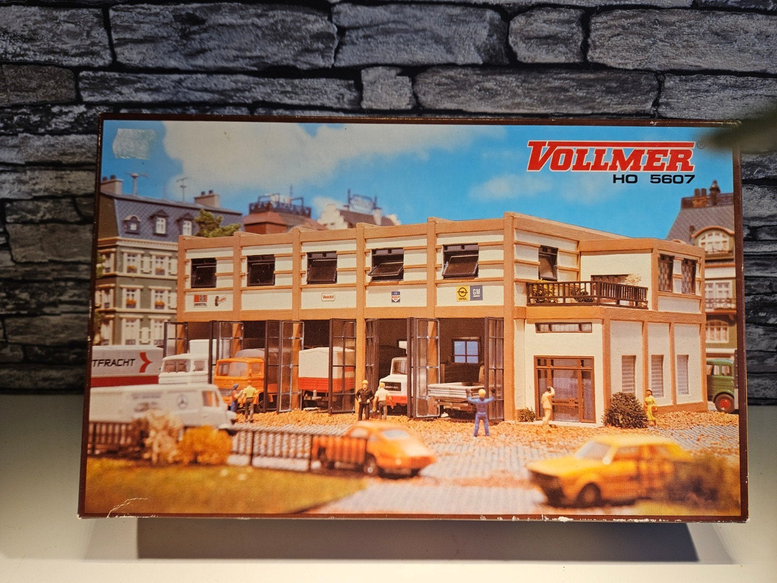 Vollmer garage loods HO spoor modeltrein 1:87, Hobby en Vrije tijd, Overige merken, Gelijkstroom of Wisselstroom, Brug, Tunnel of Gebouw