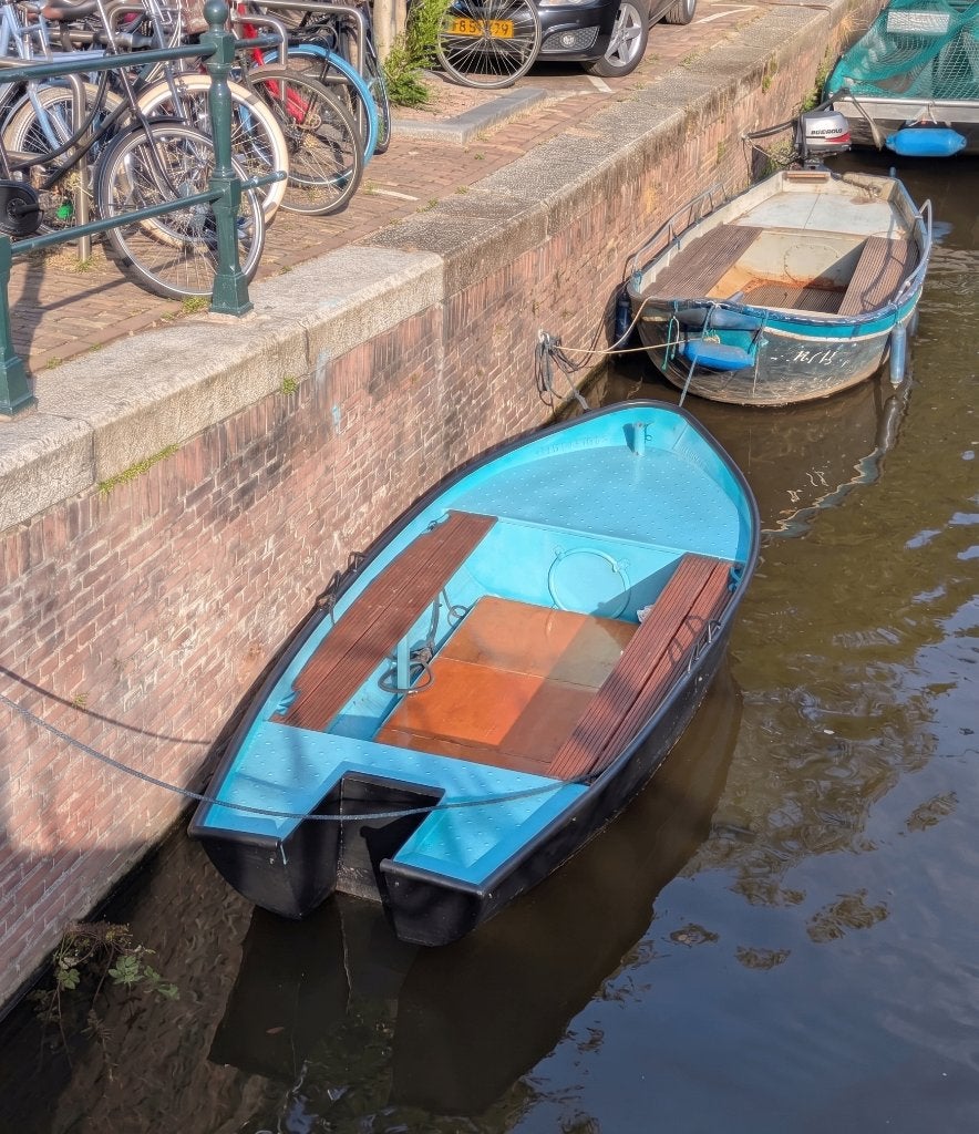 Boot staal vlet 6 personen, Watersport en Boten, Motorboten en Motorjachten, Gebruikt, Geen motor, Ophalen, Staal