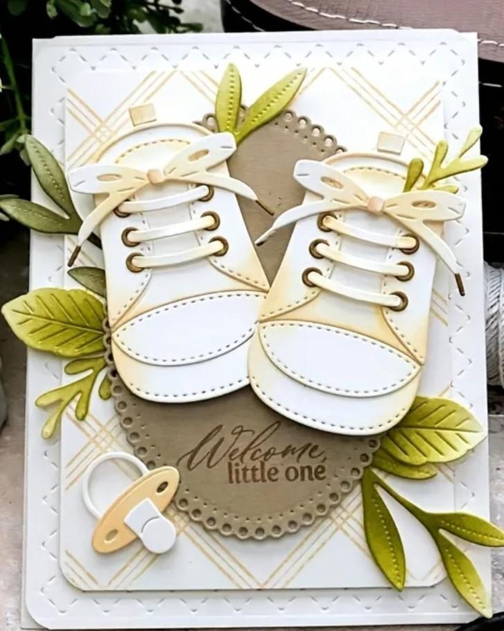 Nieuw  Snijmal  babyschoentjes/ geboorte, Ophalen of Verzenden, Nieuw, Kind, Pons of Mal