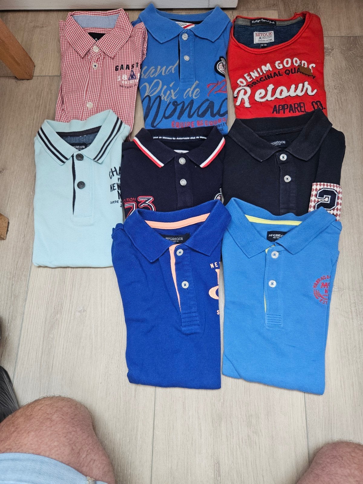 diverse polo's shirts 128 MC Gregor retour  gaastra, Kinderen en Baby's, Kinderkleding | Maat 128, Ophalen of Verzenden, Zo goed als nieuw