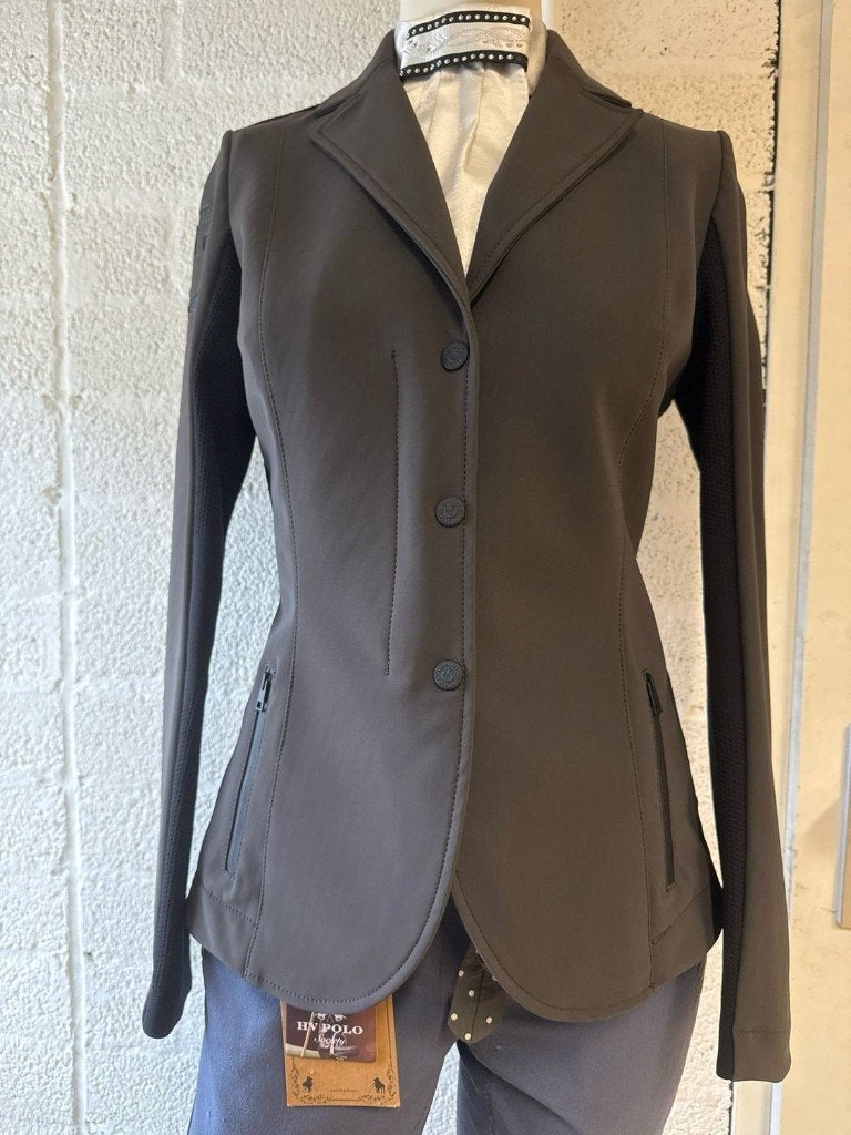 Cavalleria Toscana wedstrijdjasje Tech Knit zip bruin 34, Dieren en Toebehoren, Dressuur, XS, Nieuw, Ophalen of Verzenden