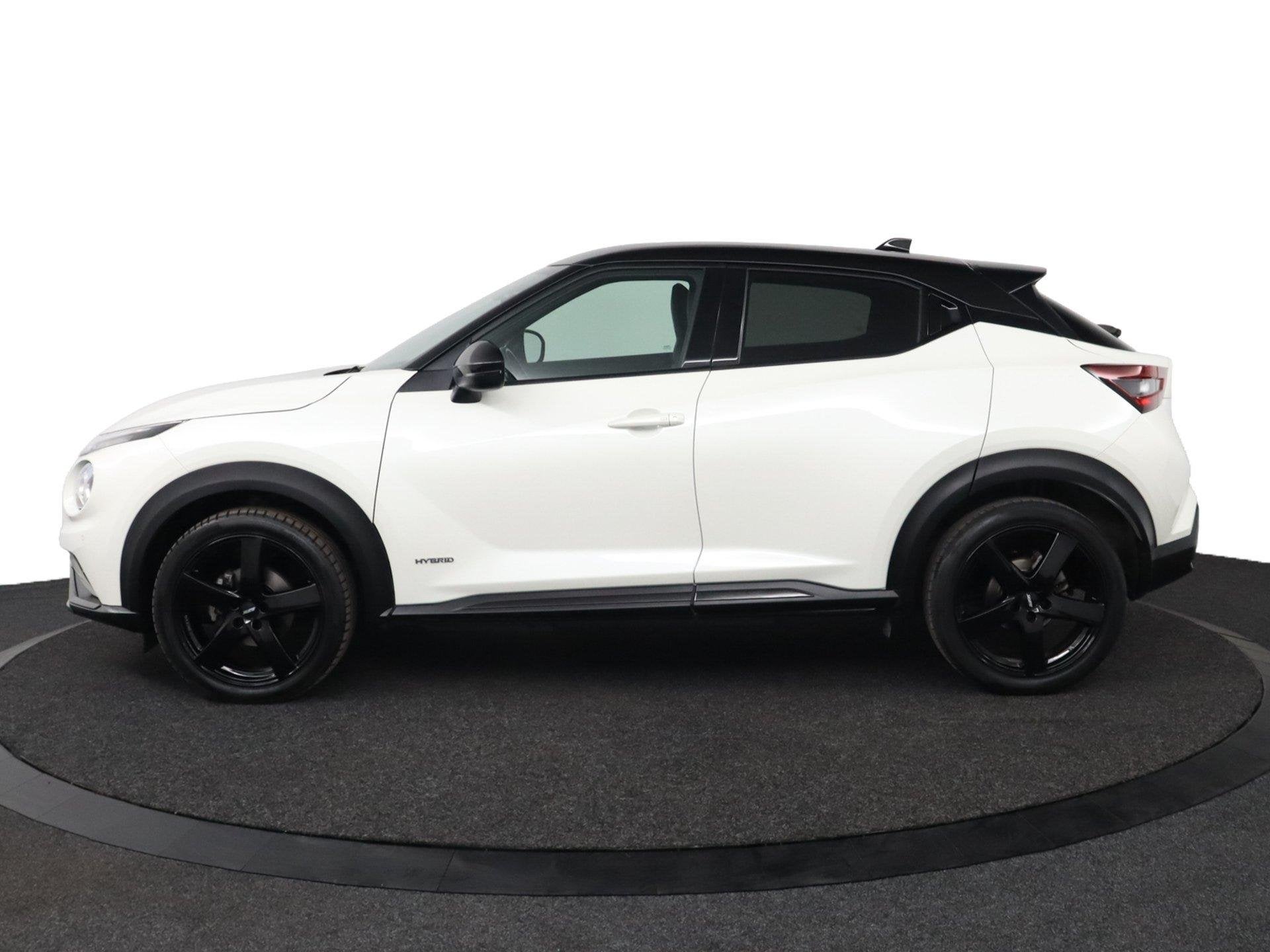 Nissan Juke 1.6 Hybrid N-Design, 1300 kg, Gebruikt, Wit, Bedrijf