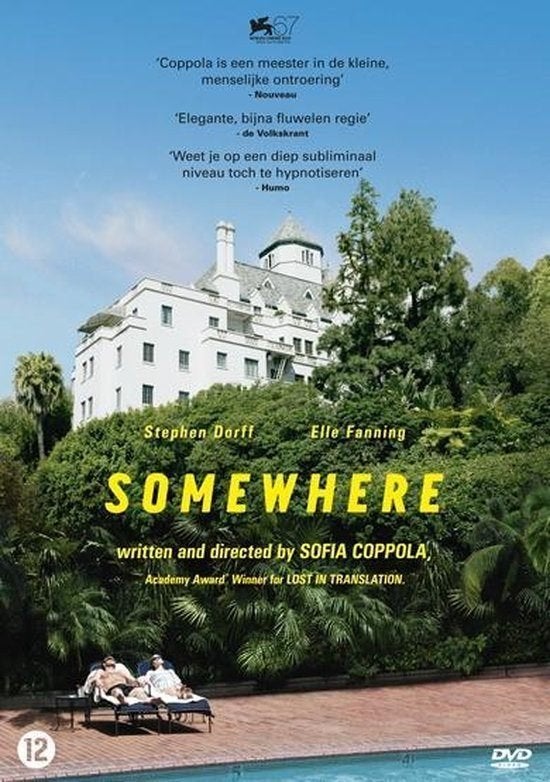 DVD SOMEWHERE STEPHEN DORFF ELLE FANNING, Overige gebieden, Verzenden, Alle leeftijden, Zo goed als nieuw
