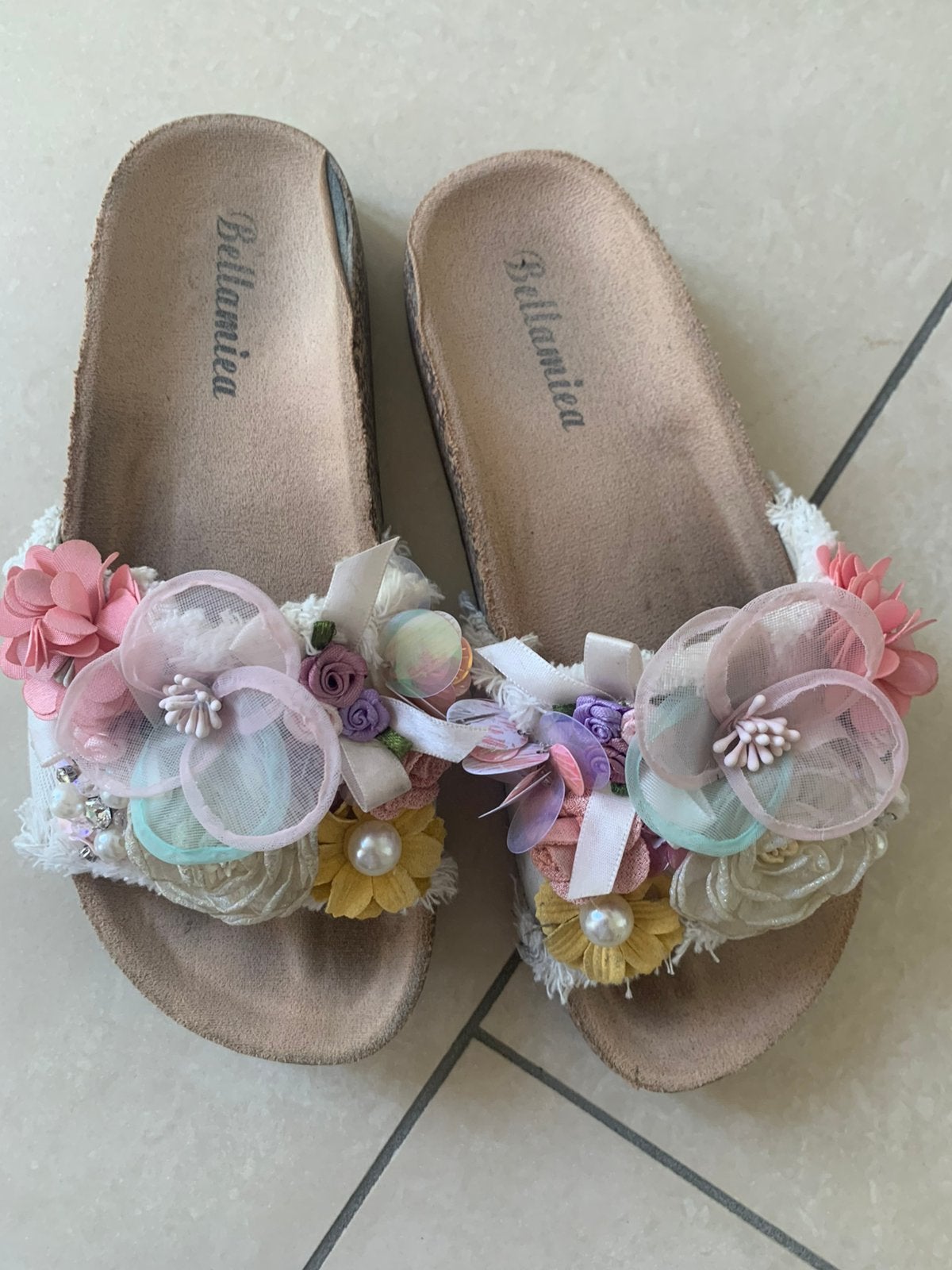 Ibiza slippers maat 36, Ophalen of Verzenden, Zo goed als nieuw, Overige kleuren