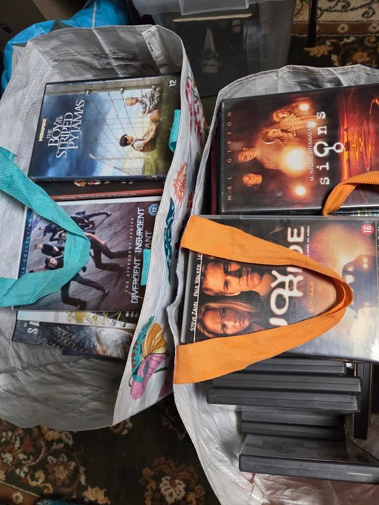 Grote collectie dvd's: films en tv-series, Cd's en Dvd's, Ophalen, Gebruikt, Vanaf 12 jaar, Boxset