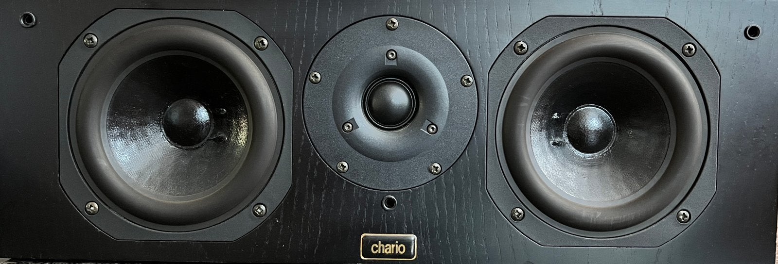 Chario  Centerspeaker, Audio, Tv en Foto, Luidsprekers, Overige merken, Ophalen of Verzenden, Zo goed als nieuw, 60 tot 120 watt