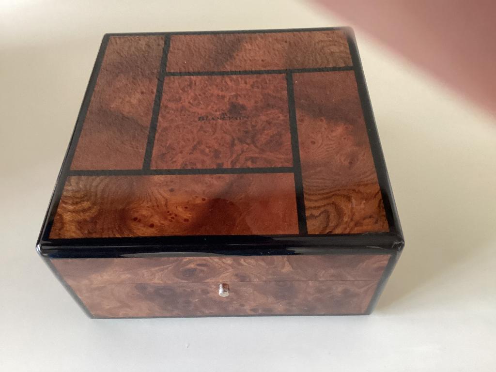 Blancpain box, Ophalen of Verzenden, Gebruikt, Overige merken