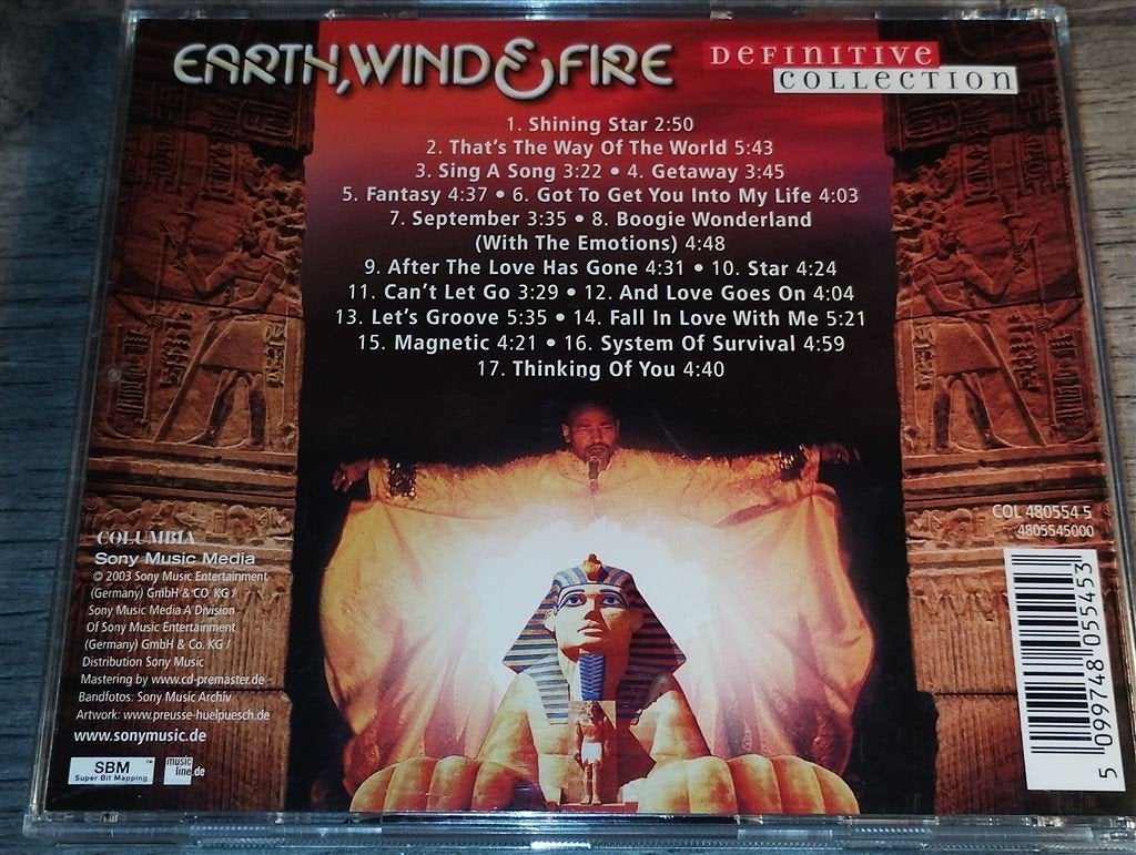 Earth Wind & Fire - Definitive Collection [Best Of The Best], Ophalen of Verzenden, Zo goed als nieuw