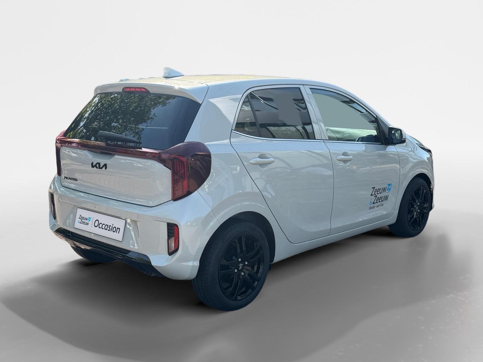 Kia Picanto 1.0 GDi DynamicPlusLine Zwarte logo's | Applearp, Auto's, 12 maanden, Stof, Euro 6, 4 stoelen