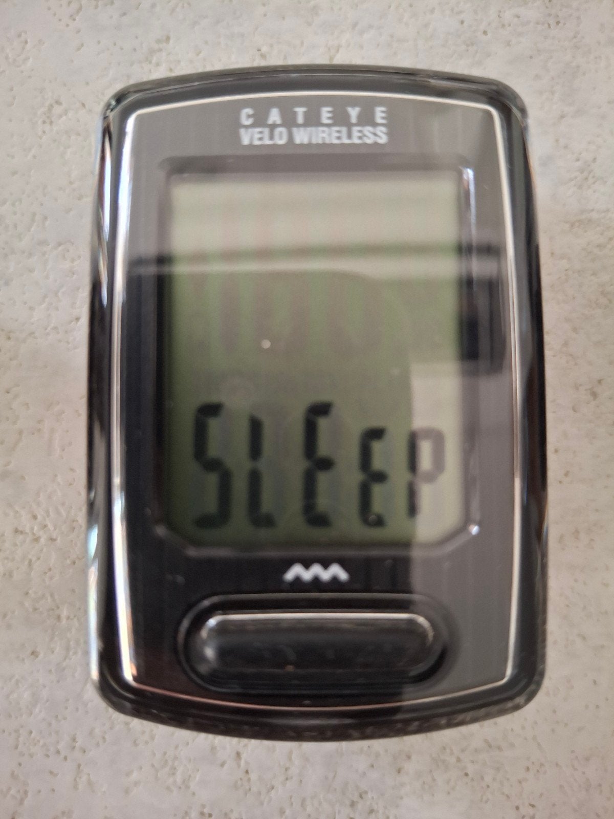 Cateye Velo Wireless fietscomputer met snelheidsensor, Ophalen of Verzenden, Draadloos, Gebruikt