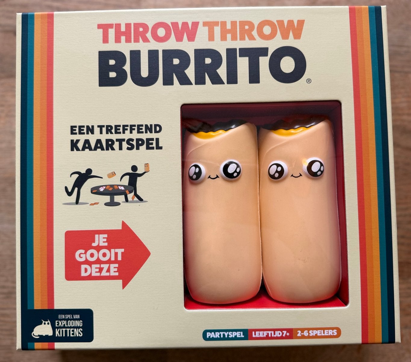Throw Throw Burrito - Een Treffend Kaartspel, Een of twee spelers, Ophalen of Verzenden, Nieuw