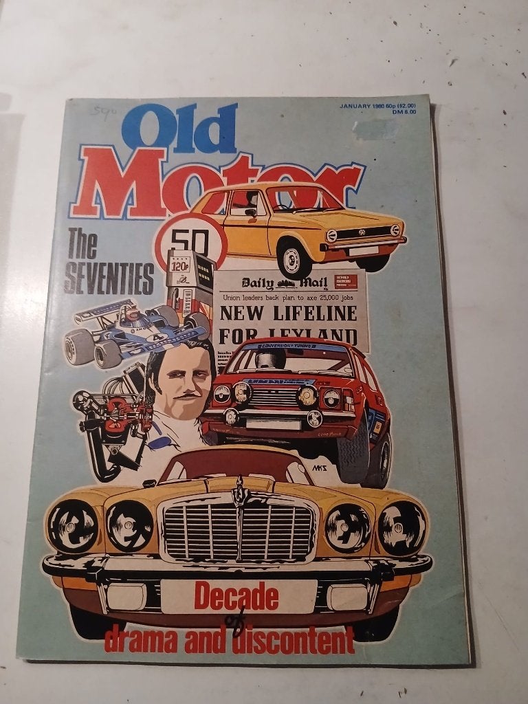 Vintage Tijdschrift Old Motor uit 1980, Ophalen of Verzenden, Gelezen, Overige typen