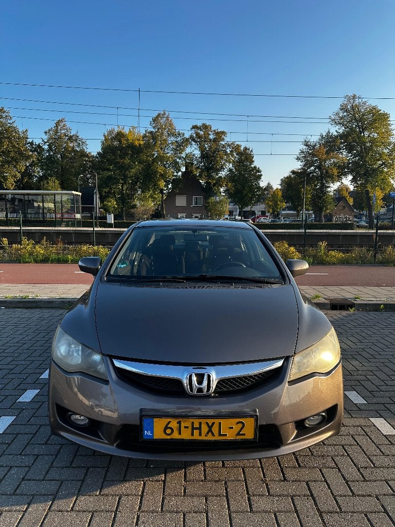 Honda Civic 1.3 Vtec Hybrid 4DR C-tr. 2009 Grijs, Auto's, Origineel Nederlands, 22 km/l, Sedan, 1339 cc