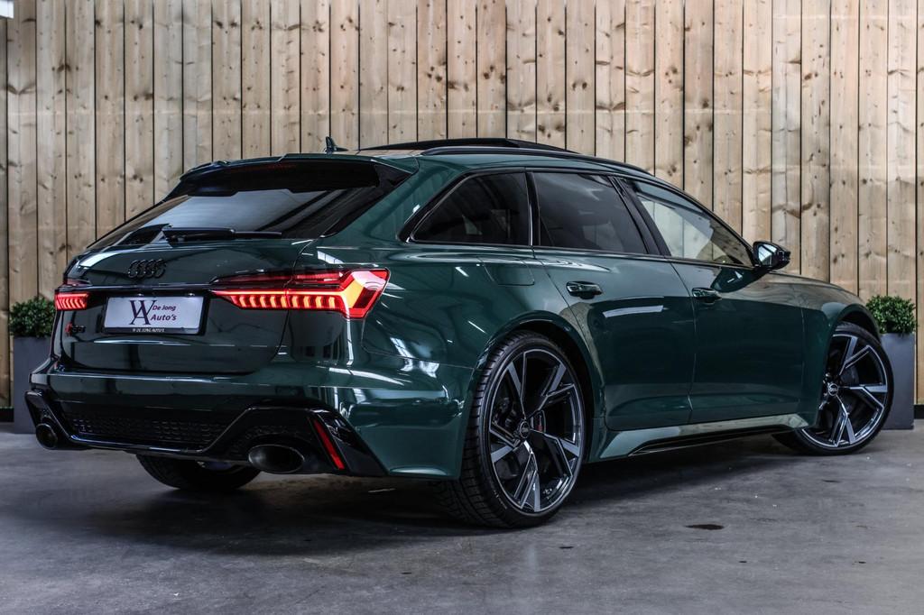 Audi RS6 TFSI Quattro *Keramisch*Pano*B&O Advanced*Soft-Clos, Automaat, Gebruikt, 600 pk, RS6