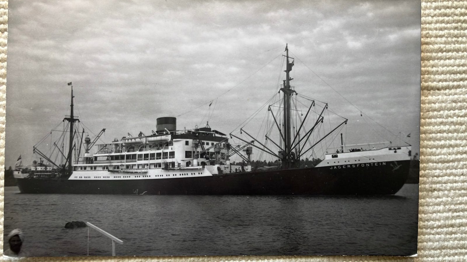 JAGERSFONTEIN  VNS  1934-1942  gezonken WW2, Verzamelen, Ophalen of Verzenden, Zo goed als nieuw, Kaart, Foto of Prent