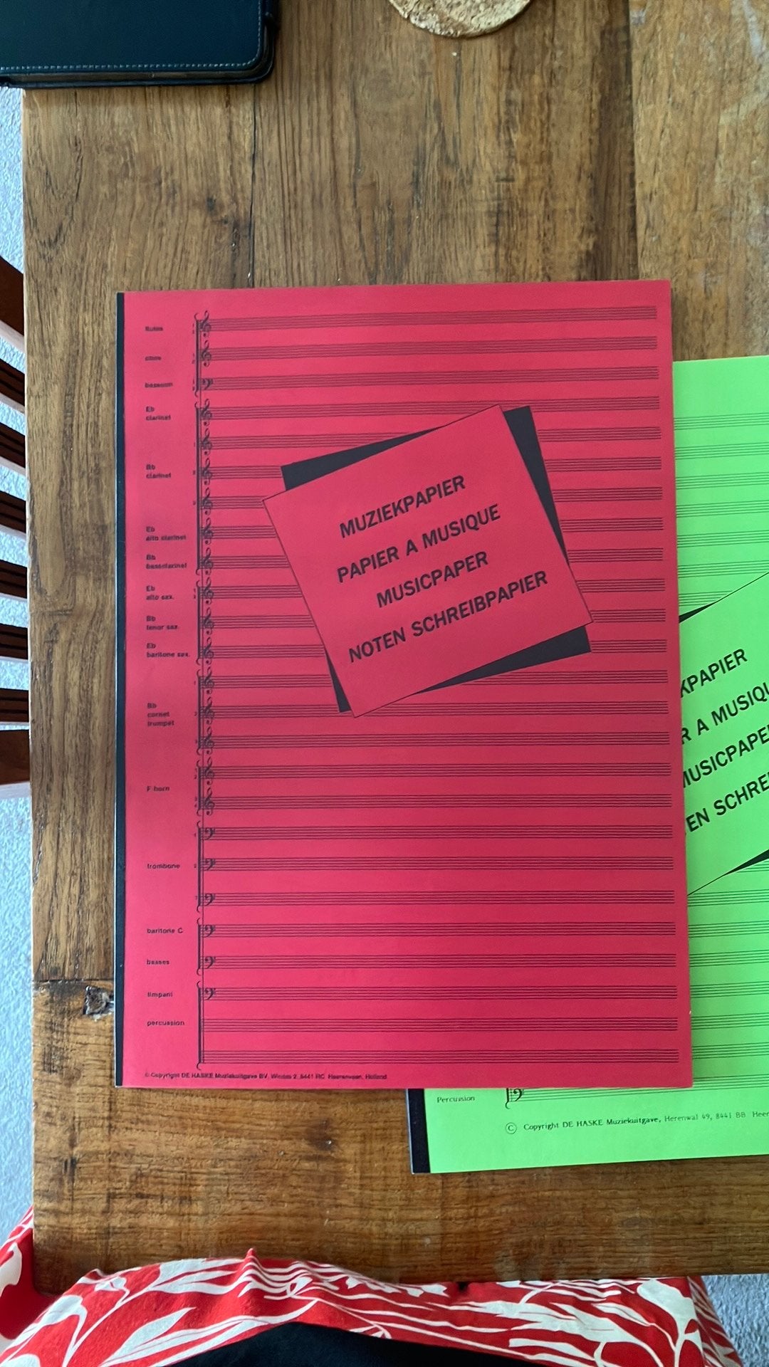 Partituur schrift voor Harmonie orkest, Klassiek, Ophalen of Verzenden, Zo goed als nieuw, Orkest