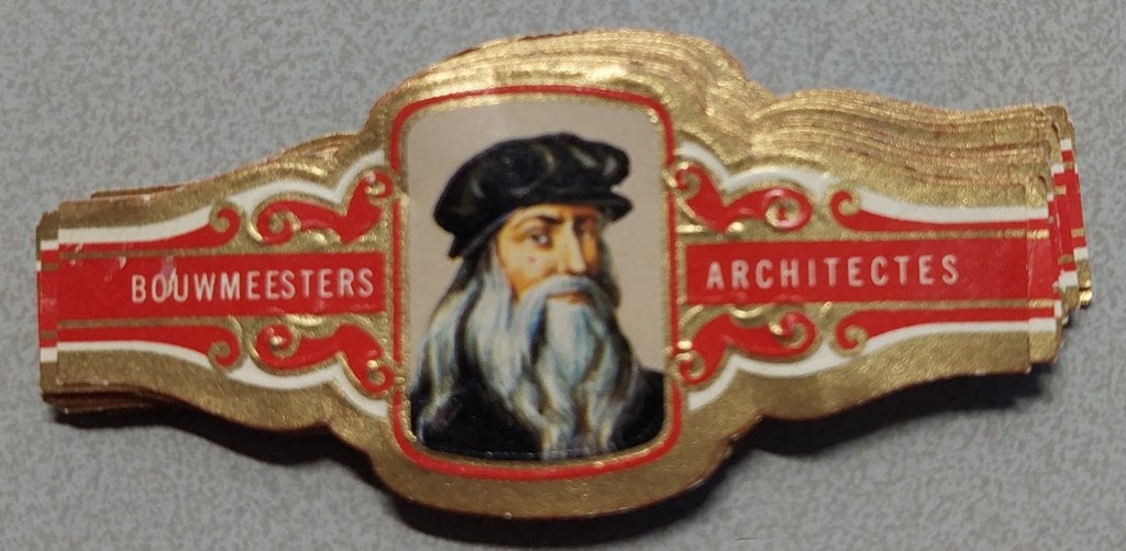 Sigarenbandjes, Verzamelen, Rookartikelen, Aanstekers en Luciferdoosjes, Ophalen of Verzenden, Gebruikt, Sigarenbandjes