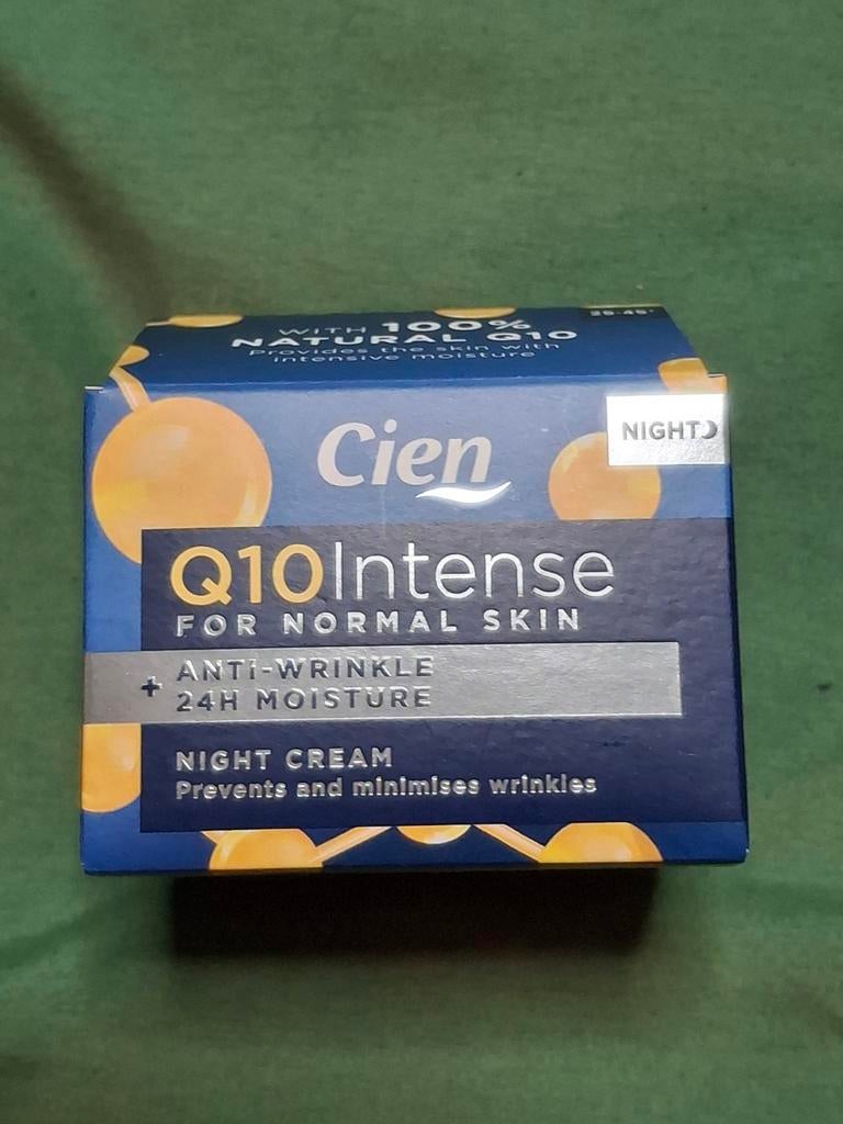 Cien Q10 Intense Nachtcrème - Anti-Rimpel & 24H Hydratatie, Sieraden, Tassen en Uiterlijk, Uiterlijk | Gezichtsverzorging, Ophalen of Verzenden