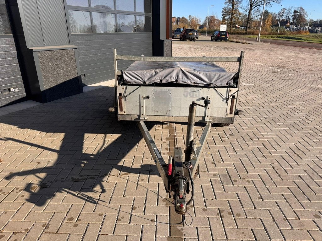 Anssems BSX 2.000kg tandemasser bakwagen 1.650,- ex btw, Gebruikt