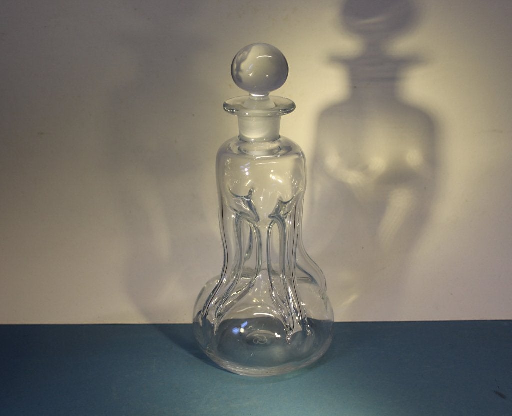 Vintage Holmegaard Denemarken Kluk Kluk karaf, Ophalen of Verzenden