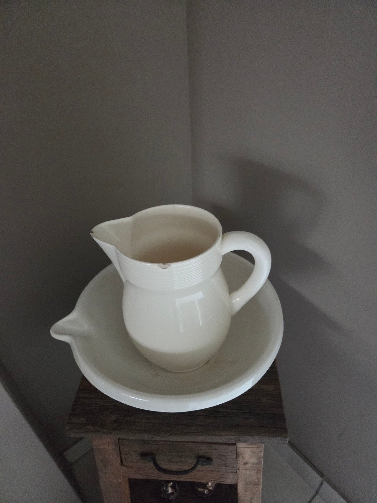 lampetstel Boch Frères, Antiek en Kunst, Antiek | Servies los, Ophalen