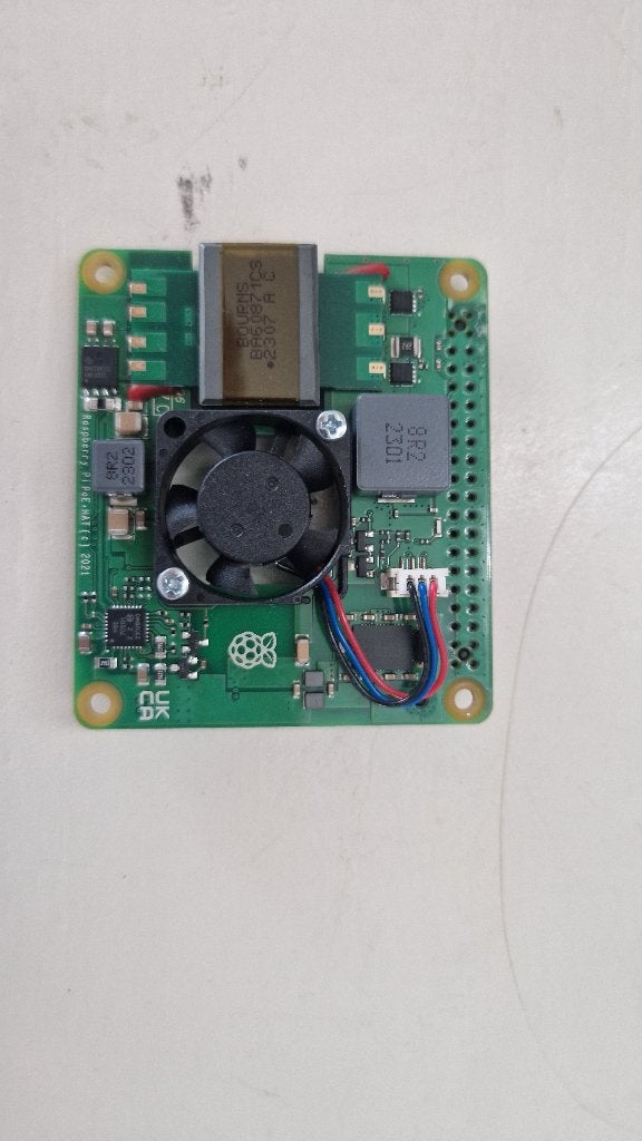 RaspberryPi Poe hat, Ophalen, Zo goed als nieuw