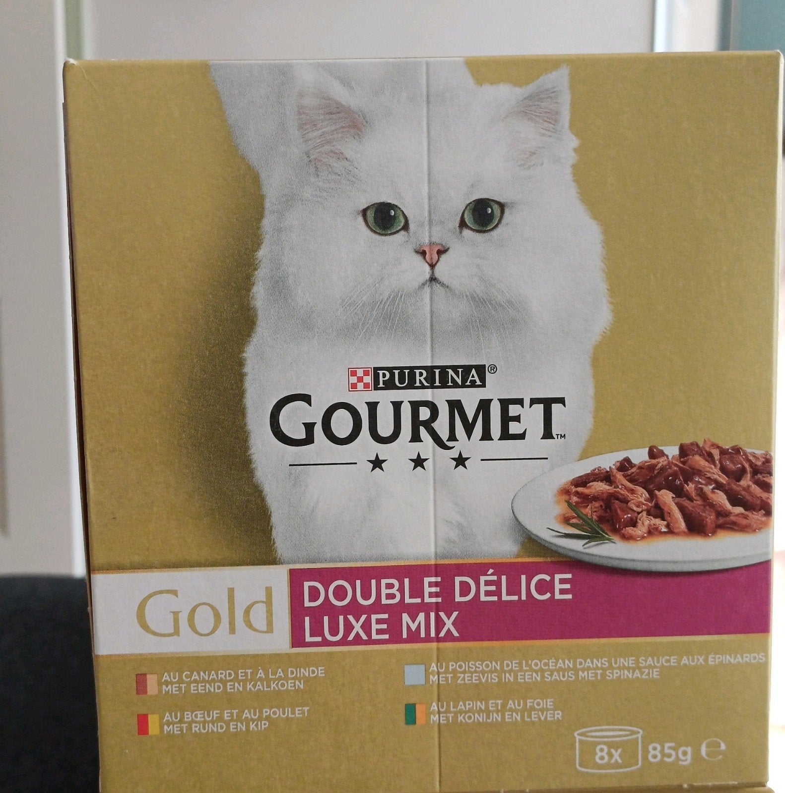 40 blikjes Purina gourmet gold, Dieren en Toebehoren, Ophalen, Kat