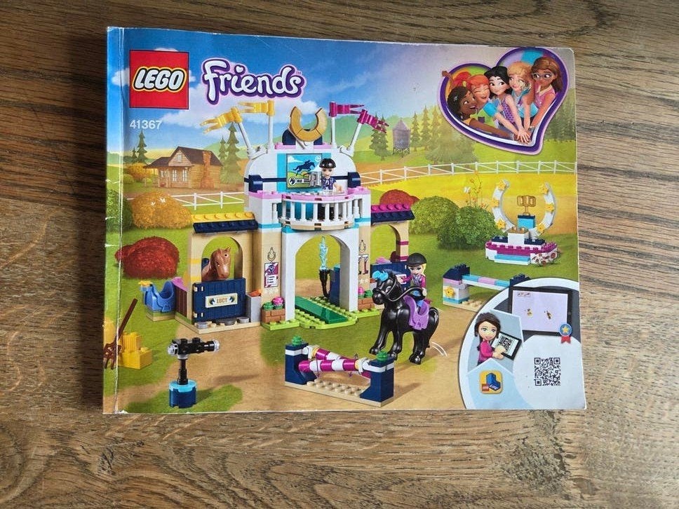 Lego Friends 41367 Stephanie's Paardenshow, Gebruikt, Lego, Compleet, Friends