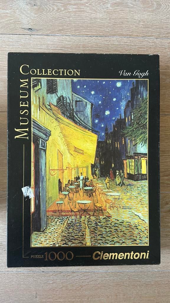 Vincent van Gogh sterrennacht puzzel 1000 stukjes, Ophalen of Verzenden, Gebruikt