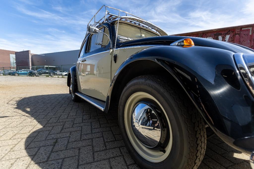 Volkswagen Kever 1200 uit 1964 – Concoursstaat, Auto's, Volkswagen, Achterwielaandrijving, Beetle (Kever), 4 cilinders, Zwart