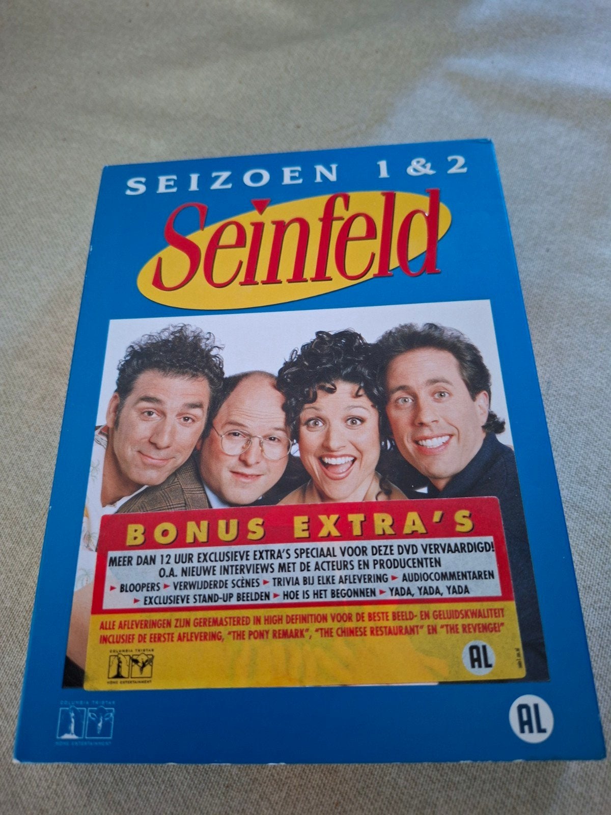 Seinfeld - Seizoen 1 & 2, Vanaf 12 jaar, Ophalen of Verzenden, Zo goed als nieuw, Komedie