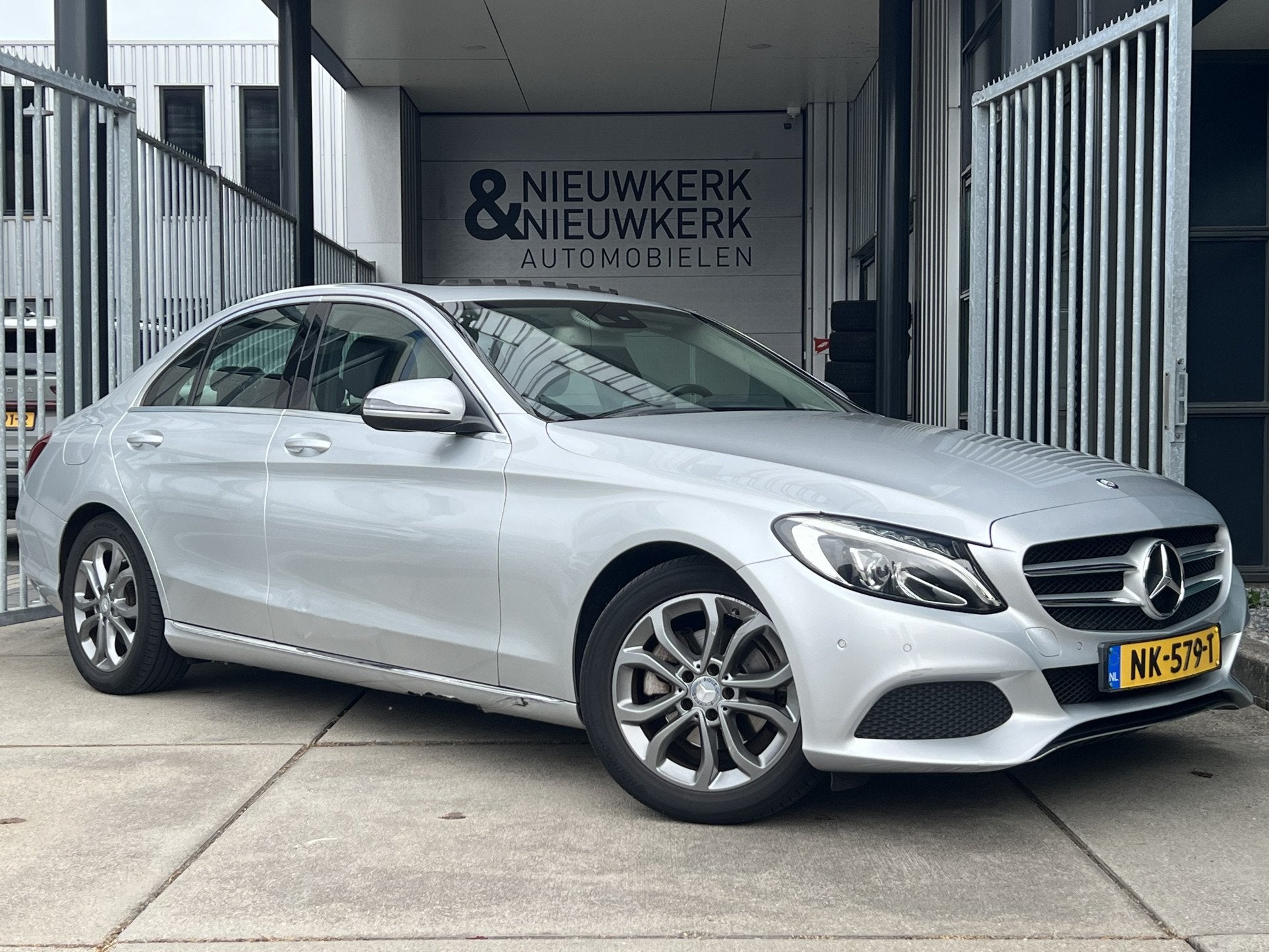 Mercedes-Benz C-Klasse 180 Prestige | AUTOMAAT | SCHUIF/KANT, Auto's, Automaat, Met garantie (alle), Leder en Stof, 1595 cc