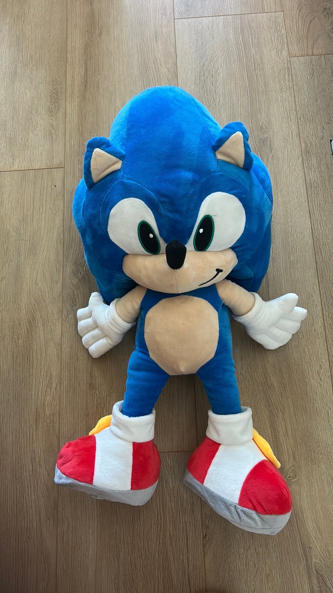 Grote Sonic the Hedgehog knuffel – 65 cm, Kinderen en Baby's, Ophalen, Zo goed als nieuw, Overige typen