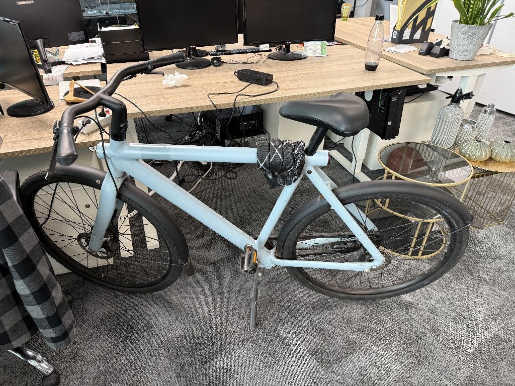 VanMoof S3 Light Blue | 32 km/u US mode, Fietsen en Brommers, Elektrische fietsen, Gebruikt, Ophalen of Verzenden, 51 tot 55 cm