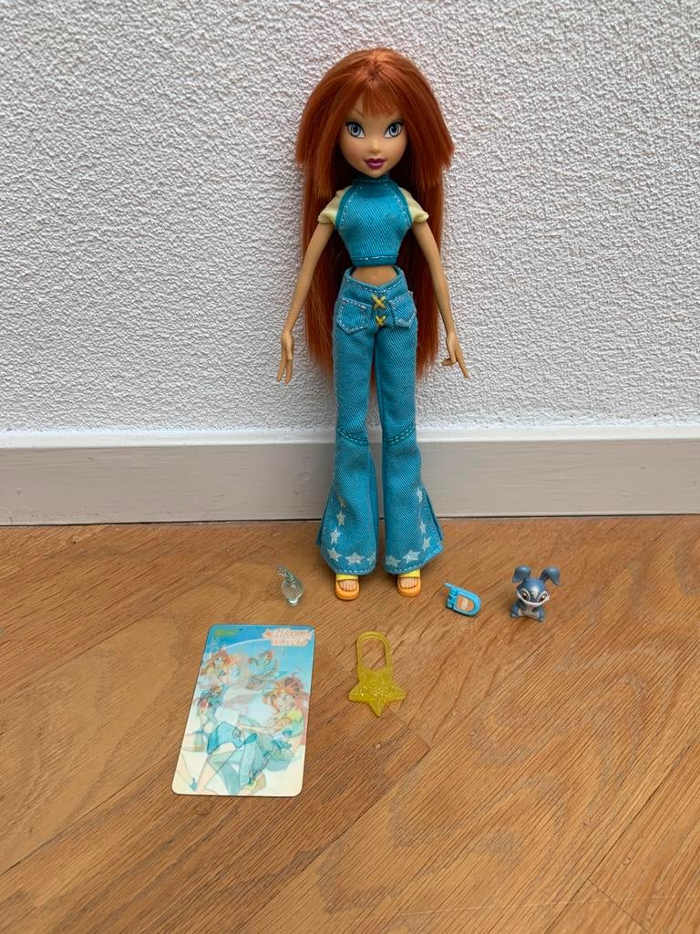Winx Club Bloom Pixie Magic Fairy, Ophalen of Verzenden, Zo goed als nieuw, Fashion Doll