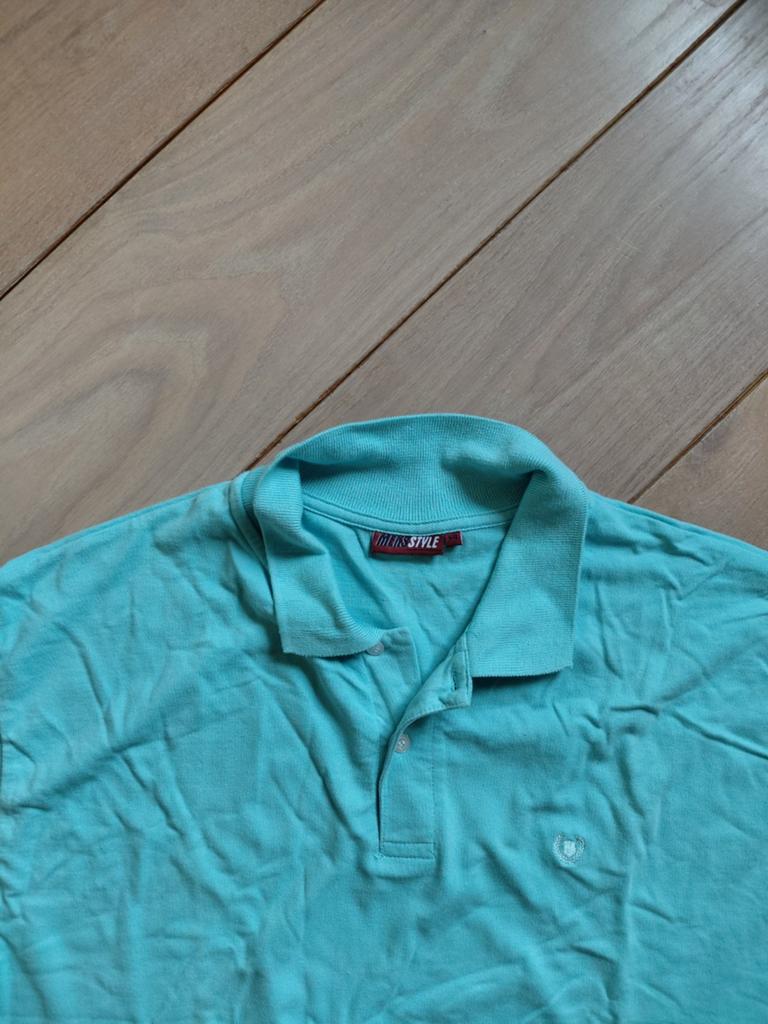 Als nieuw MEN STYLE heren poloshirt mt XXL, Kleding | Heren, Grote Maten, Blauw, Shirt, Ophalen of Verzenden, Zo goed als nieuw
