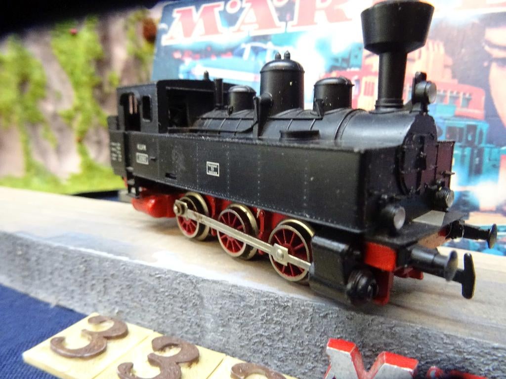 332=Marklin 3090 algemeen tender loc.     304, Hobby en Vrije tijd, Modeltreinen | H0, Wisselstroom, Locomotief, Ophalen of Verzenden