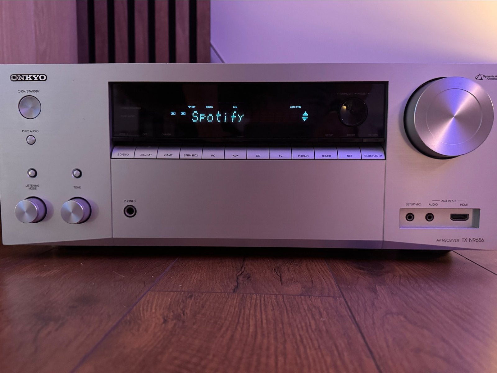 Onkyo TX-NR656 AV Receiver - 7.2-kanaals met Spotify, Ophalen, 120 watt of meer, Onkyo, Gebruikt