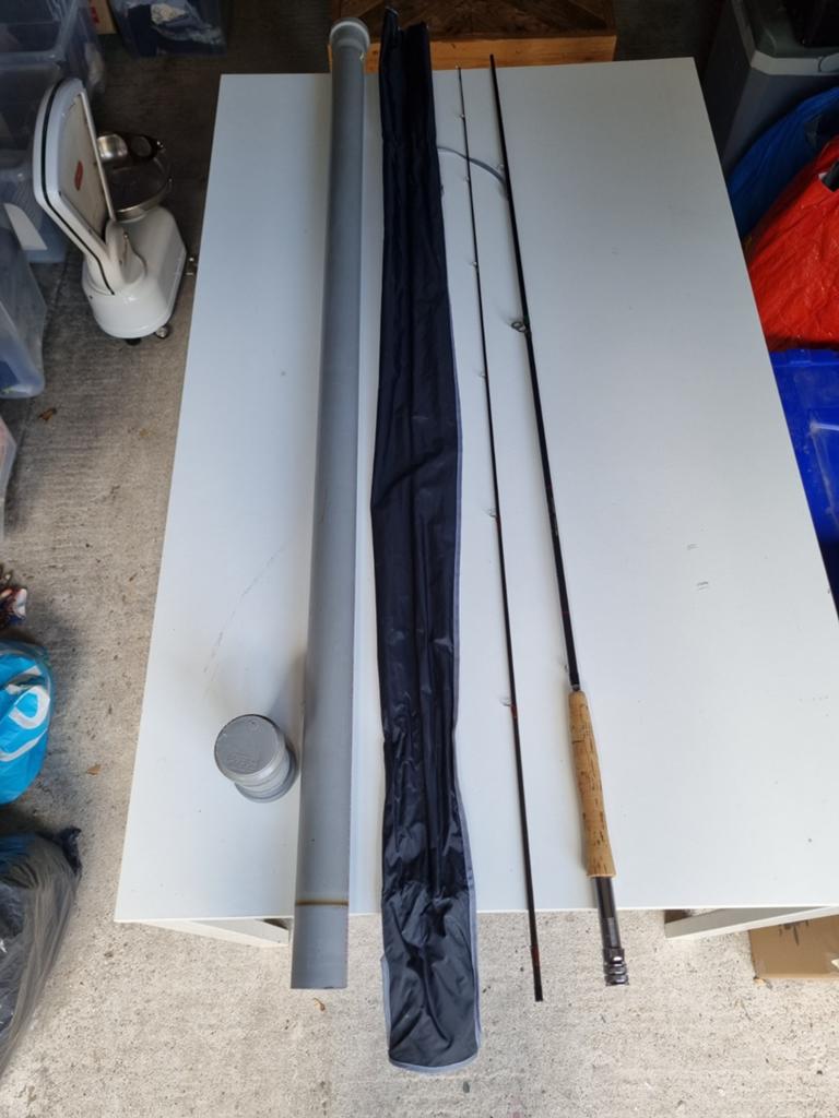Bifa sunset fly 8 6 ft, Watersport en Boten, Hengelsport | Vliegvissen, Ophalen, Zo goed als nieuw, Werphengel
