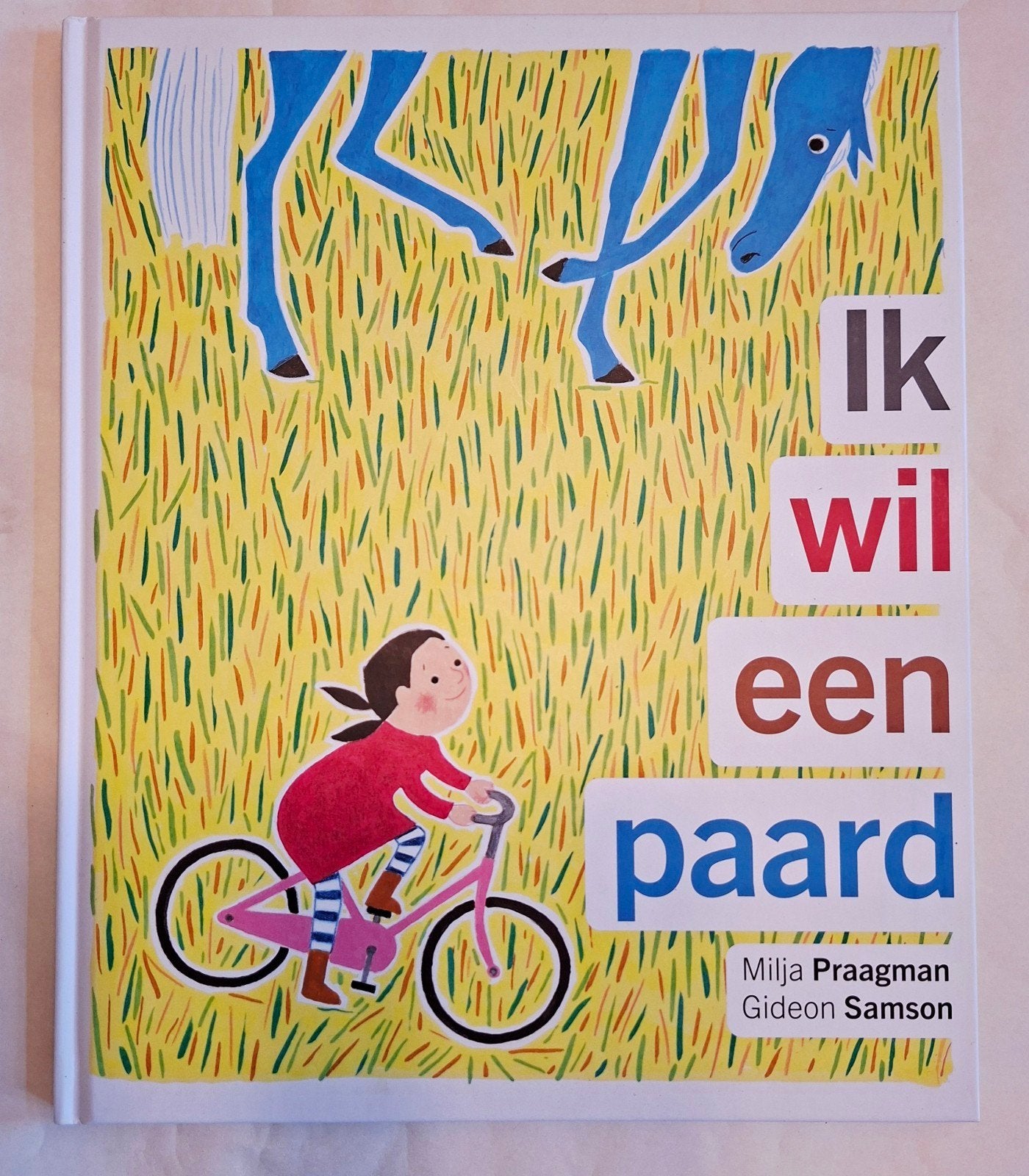 Prentenboeken Ik wil een paard en Speeltuin, Boeken, Ophalen of Verzenden, Zo goed als nieuw, Milja Praagman, Fictie algemeen