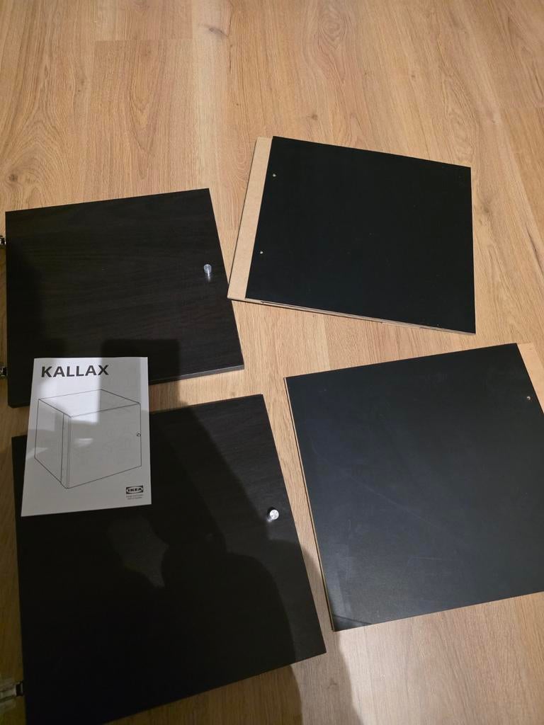 IKEA Kallax kast inzet met deur, Ophalen of Verzenden
