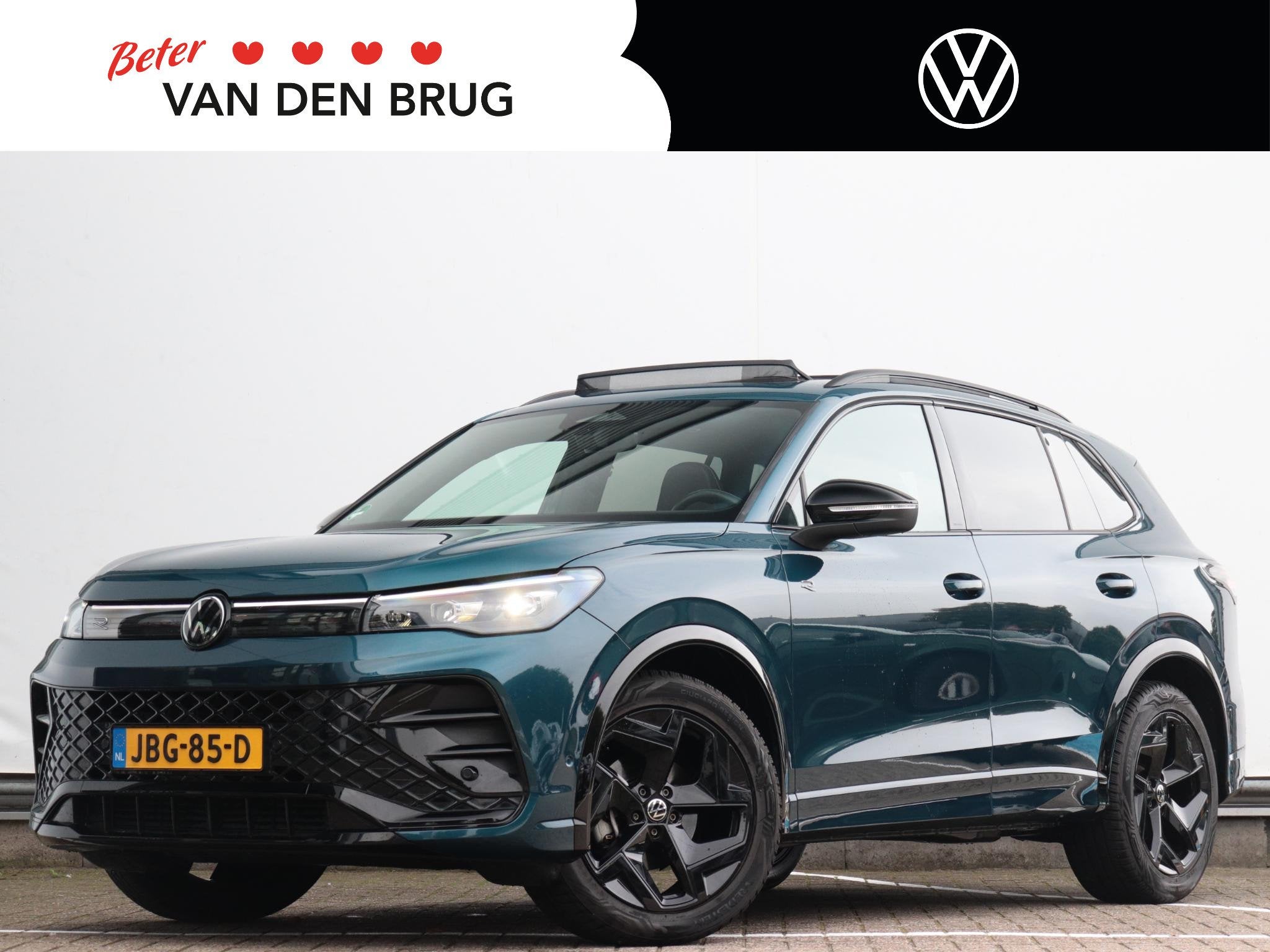 Volkswagen Tiguan 1.5 eTSI R-Line Edition | Schuif/kantel da, Stof, 150 pk, Blauw, Bedrijf
