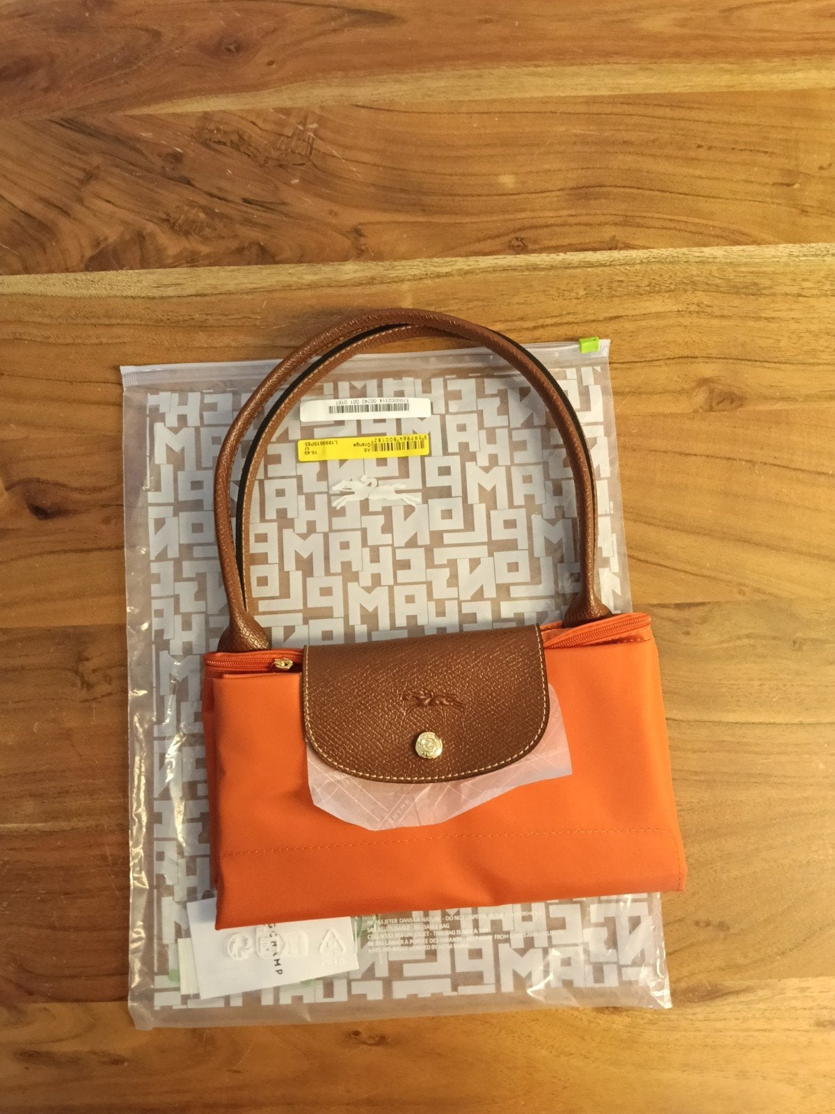 Longchamp le pliage L, Sieraden, Tassen en Uiterlijk, Ophalen of Verzenden, Blauw, Handtas