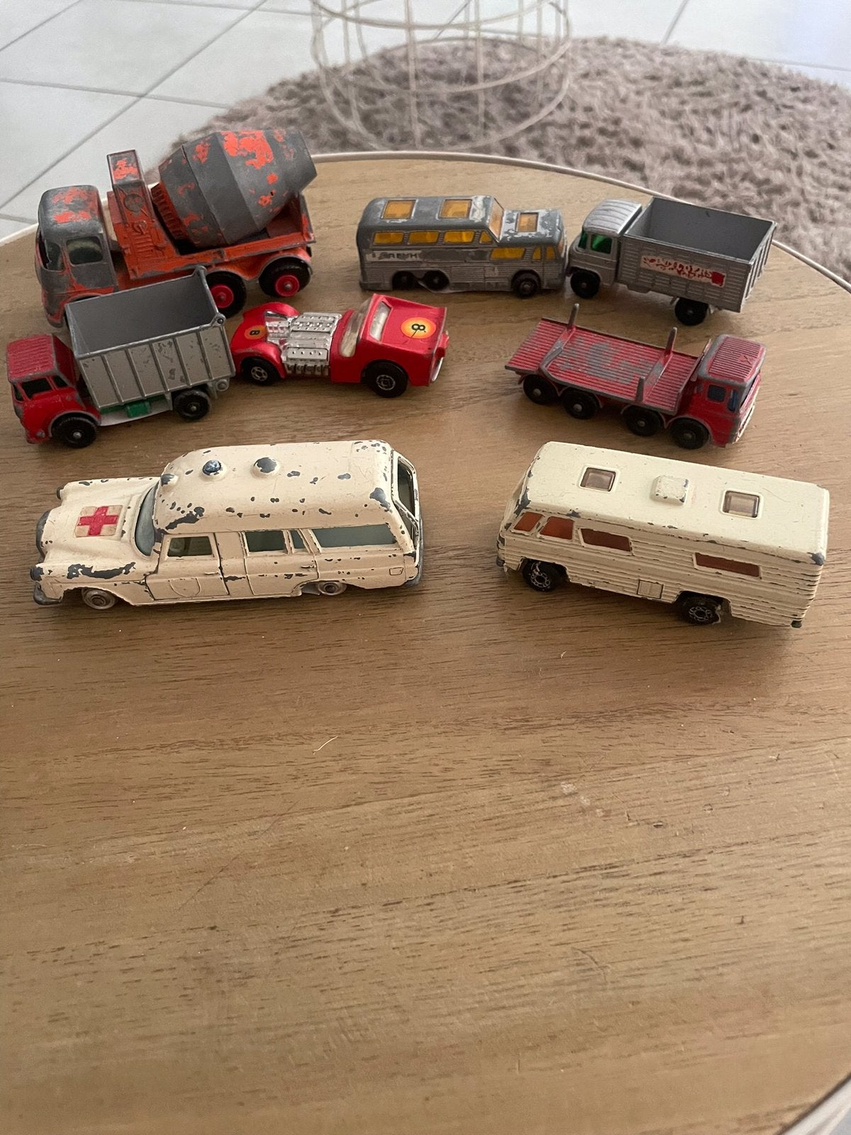 Vintage matchbox auto’s, Verzamelen, Ophalen of Verzenden, Gebruikt