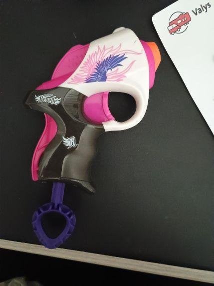 Nerf Rebelle Heartbreaker Bow Blaster met pijlen, Ophalen of Verzenden, Gebruikt