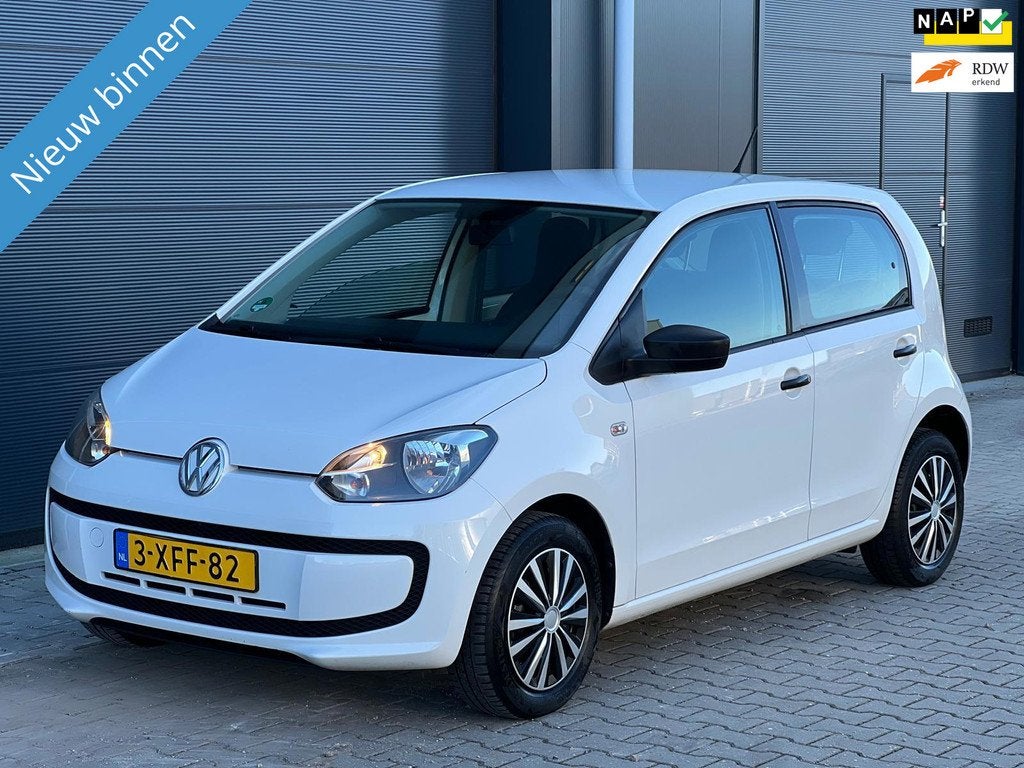 Volkswagen Up! 1.0 TAKE UP! BLUEMOTION 5DRS AIRCO ( CNG ), Auto's, Voorwielaandrijving, Euro 5, Stof, Up!