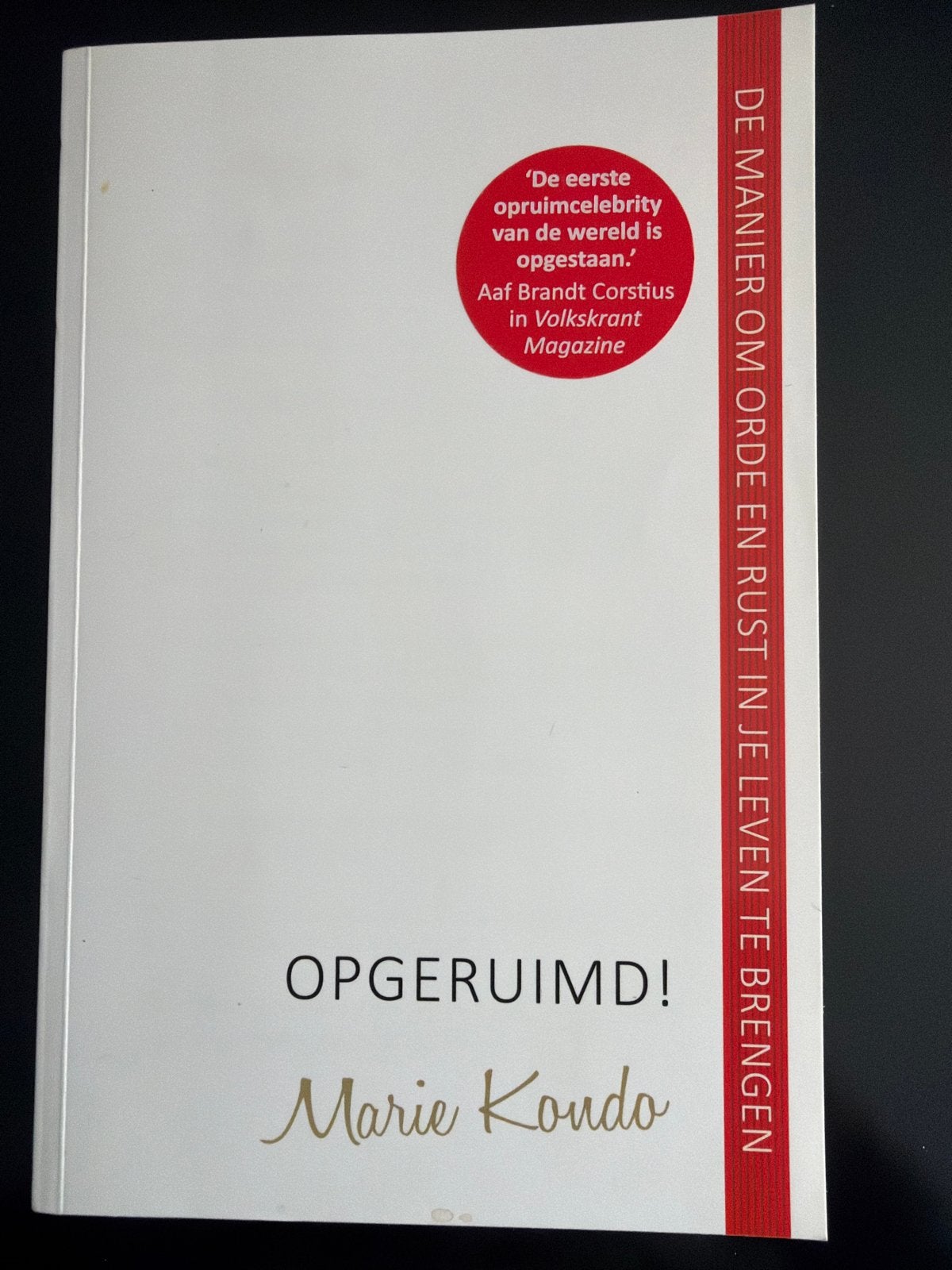 Opgeruimd! De KonMari-methode voor een opgeruimd leven, Boeken, Ophalen of Verzenden, Nieuw, Nederland