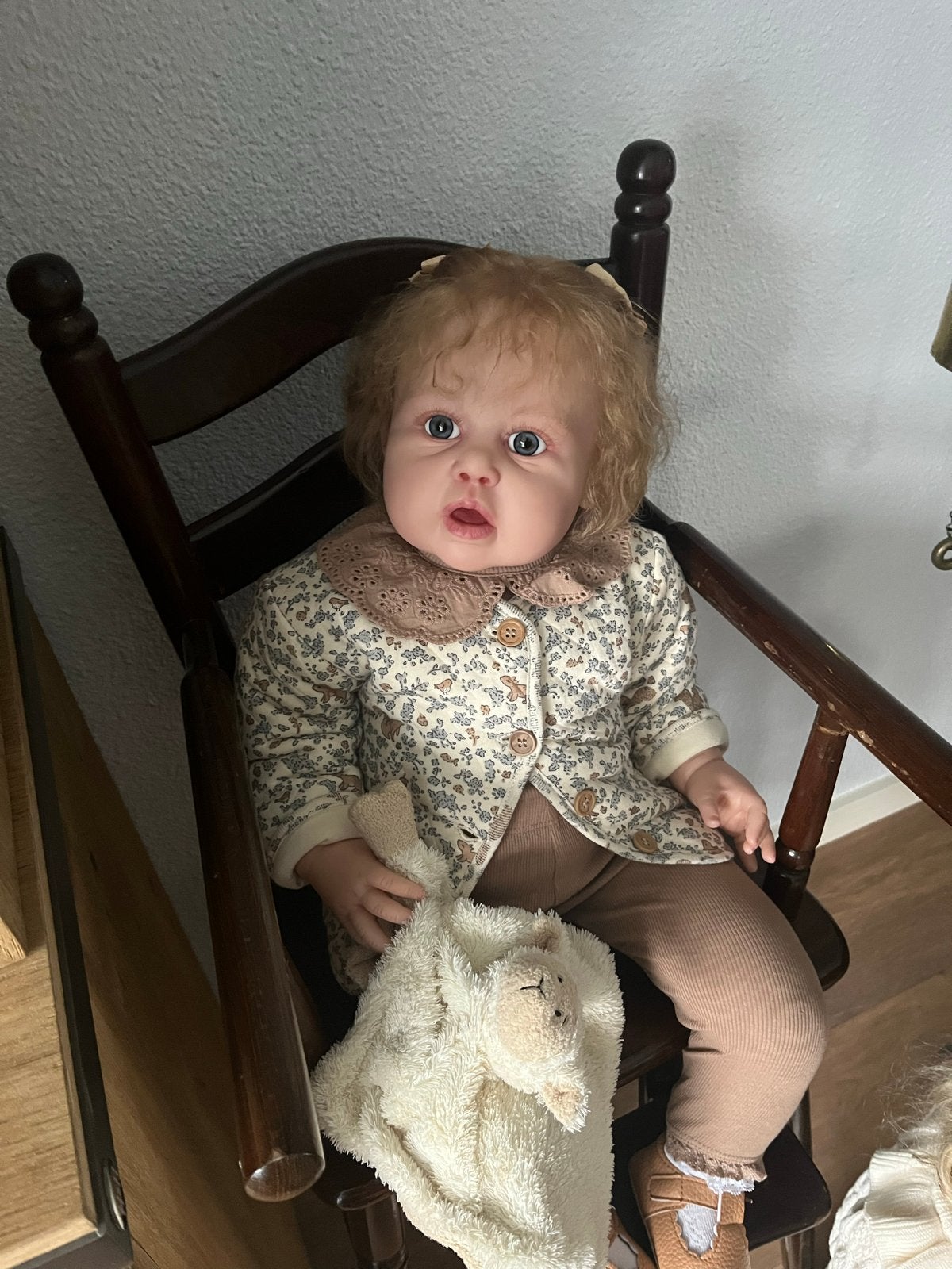 Reborn Elora van Jannie Delange. door Ineke Oskam, Ophalen of Verzenden, Zo goed als nieuw, Babypop, Levensecht of Reborn