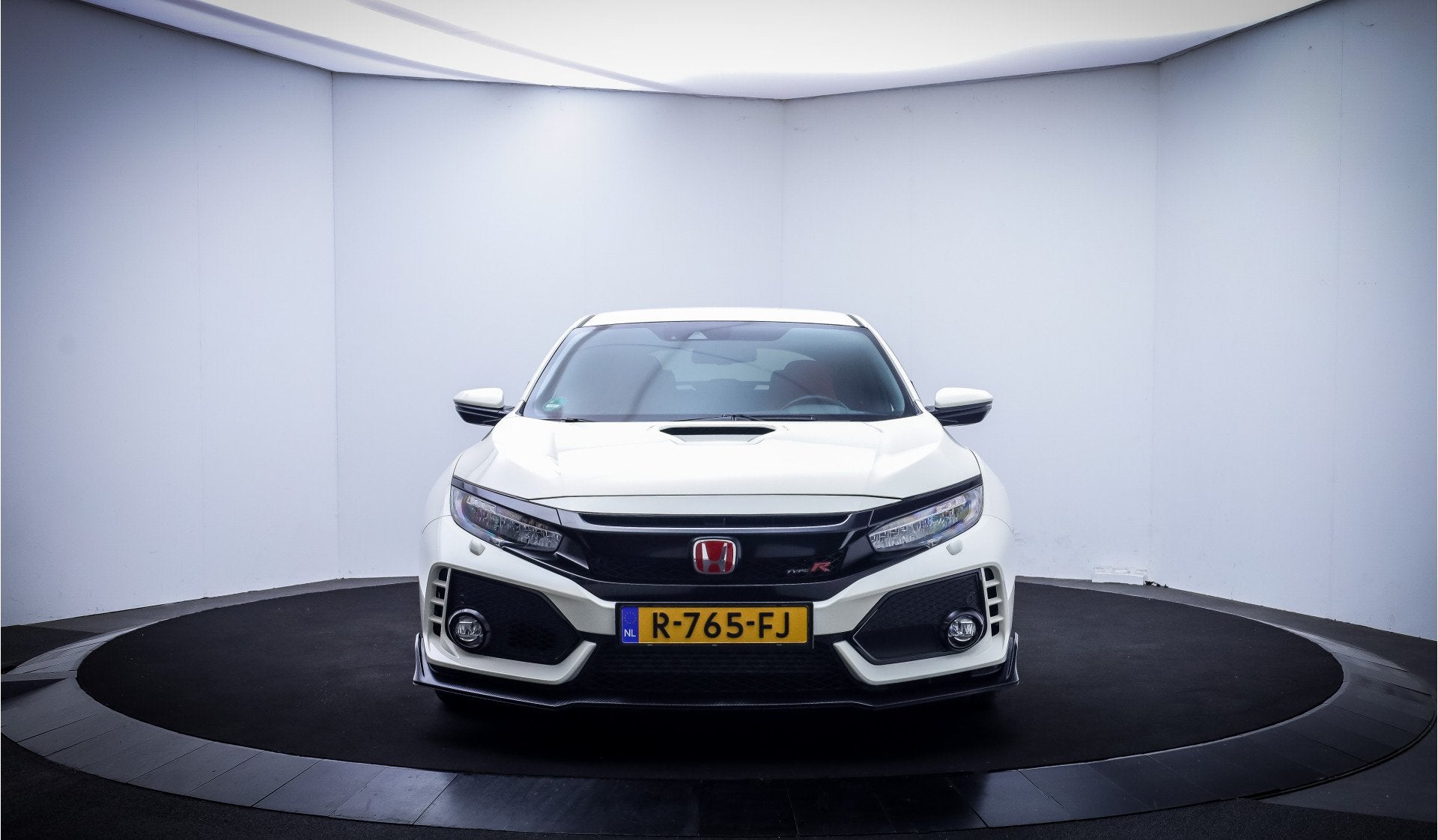 Honda Civic 2.0 i-VTEC Type R ACC | 20" LMV | NAVI | LANEASS, Stof, Gebruikt, 4 cilinders, Wit